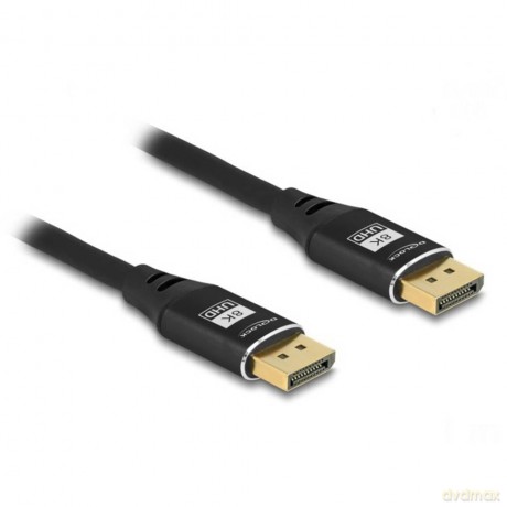 DELOCK DisplayPort Kabel 8K 60Hz 3m schw