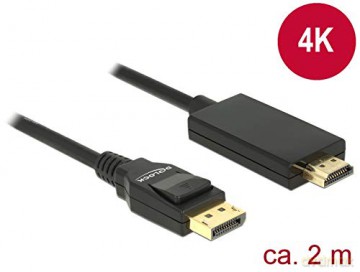 DELOCK Displayport Kabel DP -> HDMI St/S