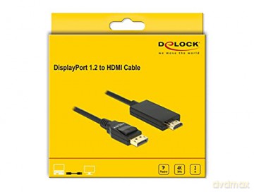 DELOCK Displayport Kabel DP -> HDMI St/S