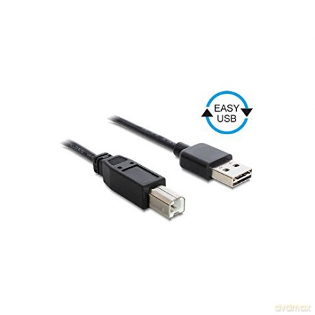 DELOCK Easy USB Kabel A -> B St/St 3.00m