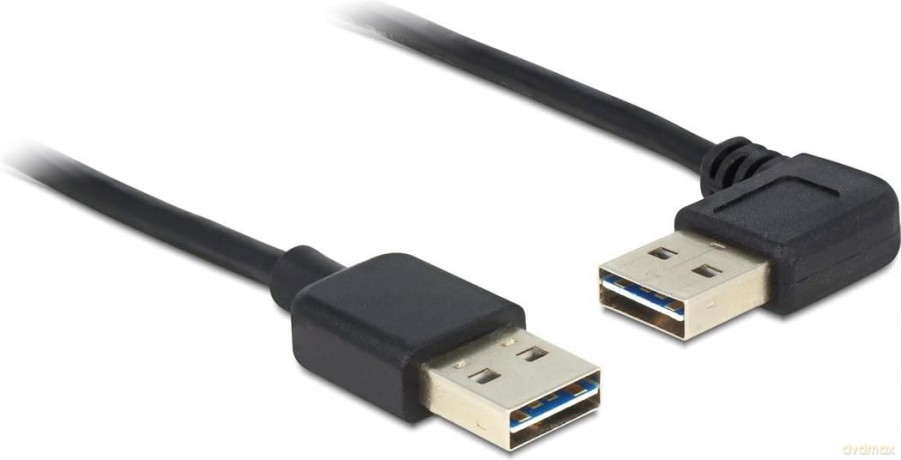 DELOCK Easy-USB-Kab.2.0 A(gewink. re/li)