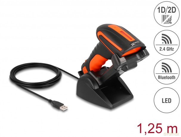 Delock Industrie Barcode Scanner 1D und