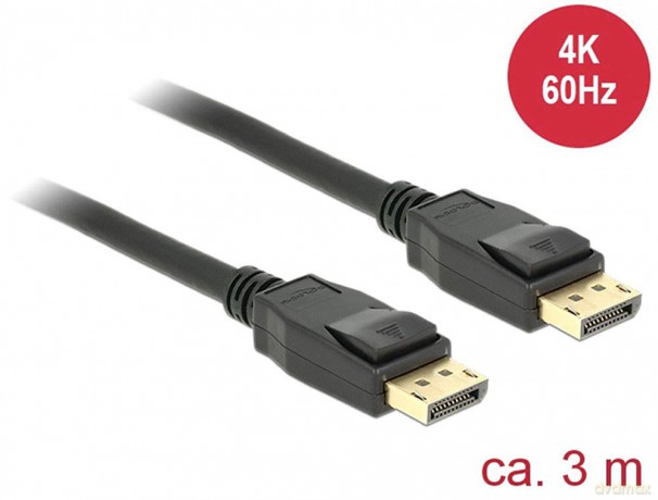 Delock Kabel Displayport 1.2 Stecker > D