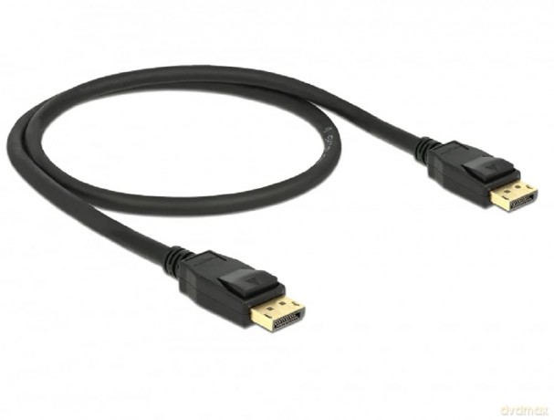 DELOCK Kabel DP 1.2 -> DP St/St 0.5m sch