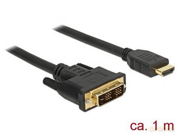 DELOCK Kabel DVI 18+1 St > HDMI-A St 1.0