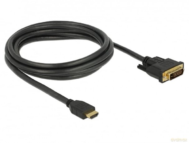 Delock Kabel DVI 24+1 Stecker > HDMI-A S