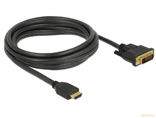 Delock Kabel DVI 24+1 Stecker > HDMI-A S