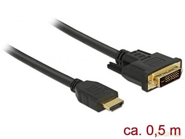 DELOCK Kabel HDMI > DVI 24+1 bidirektion