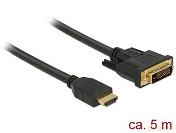 DELOCK Kabel HDMI > DVI 24+1 bidirektion