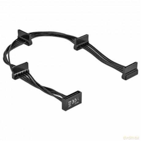 DELOCK Kabel Power SATA 15 Pin St > 4x S