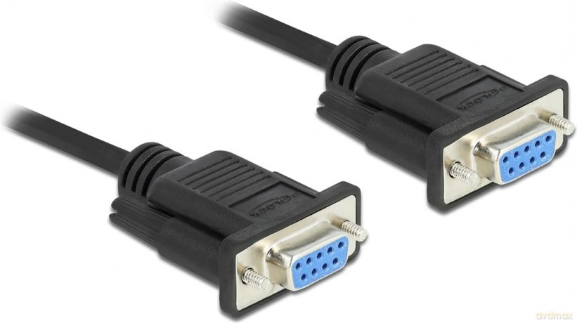 DELOCK Kabel Seriell Nullmodem D-Sub9 0,