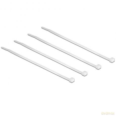DELOCK Kabelbinder 100mm 100Stk transpar