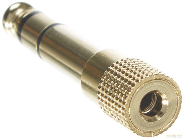 DELOCK Klinke Adapter 3,5mm -> 6,3mm Bu/