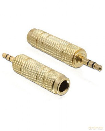 DELOCK Klinke Adapter 3,5mm -> 6,3mm St/