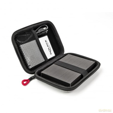 DELOCK Schutztasche fźr 2.5 SSDs, extern