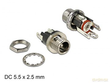 DELOCK Steckverbinder DC 5.5x2.5x9.5mm B