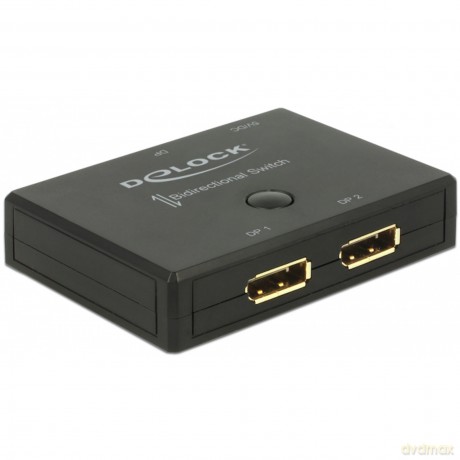 Delock Switch Displayport 2 - 1 bidirekt