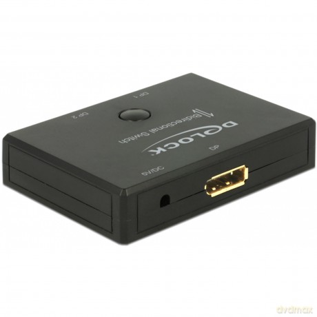 Delock Switch Displayport 2 - 1 bidirekt