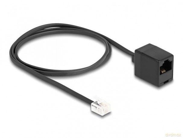 Delock Telefonkabel RJ11 Stecker zu RJ45