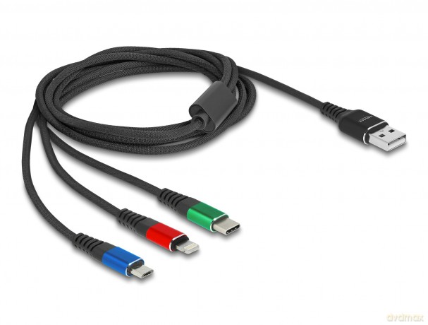 DELOCK USB 3in1 Ladekabel fźr Lightning