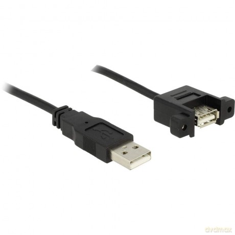 DELOCK USB Kabel A -> A St/Bu Bu zum Ein