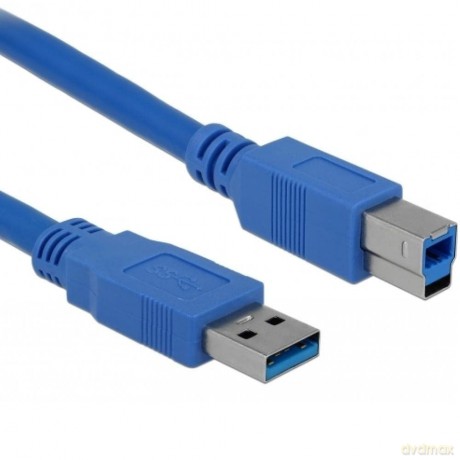 DELOCK USB3.0 Kabel A -> B St/St 2.00m b