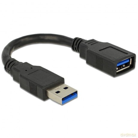 DELOCK USB3.0 Verl. A -> A St/Bu 0.15m