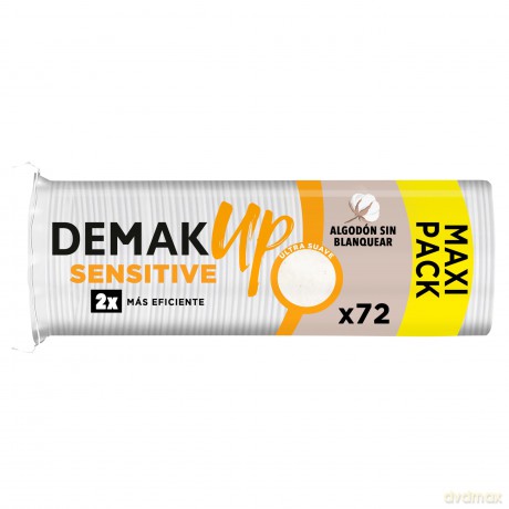 DEMAK UP Wattepads SENSITIVE 2-lagig wei