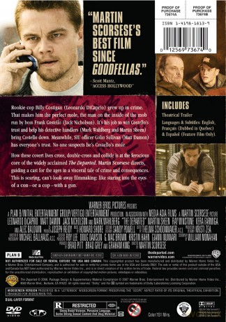Departed [DVD]