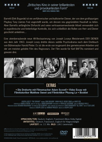 Der Diener - Special Edition - Digital Remastered [DVD]