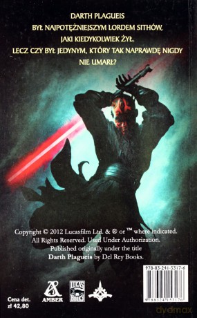 Darth Plagueis - James Luceno [KSIĄŻKA]