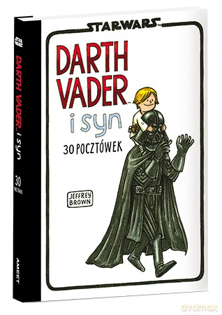 Darth Vader I Syn Star Wars 30 Pocztówek - Jeffrey Brown [KSIĄŻKA]