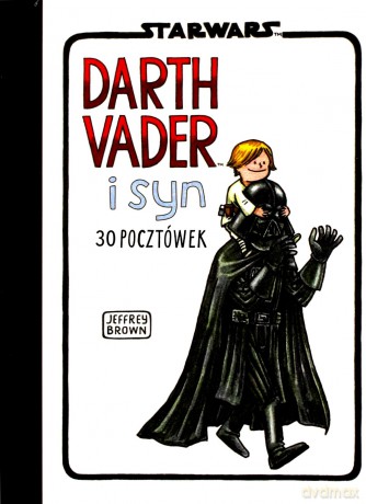Darth Vader I Syn Star Wars 30 Pocztówek - Jeffrey Brown [KSIĄŻKA]