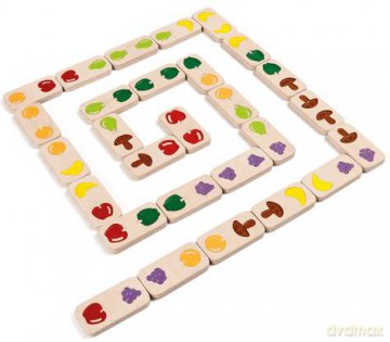 Domino Z Owocami