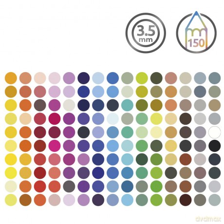 Derwent: DERWENT Chromaflow Buntstifte farbsortie