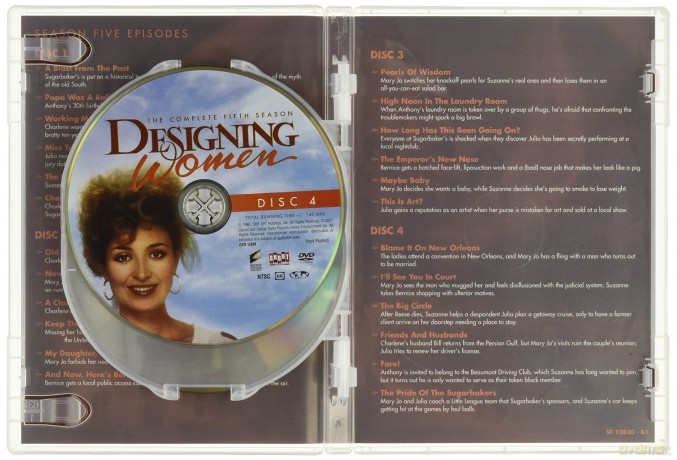 Designing Women: Season Five [4DVD]