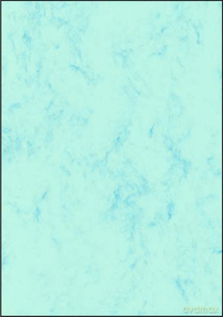 Designpapier Marmor blau 50Bl