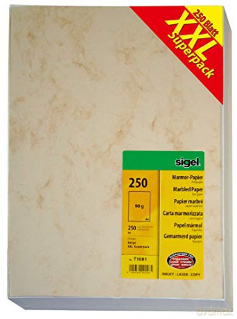 Designpapier Marmor blau 50Bl