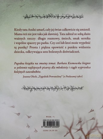 Dziewczynka Z Parku - Barbara Kosmowska [KSIĄŻKA]