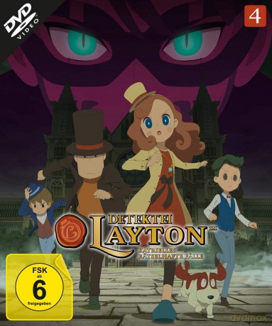 Detektei Layton - Katrielles rätselhafte Fälle: Volume 4 [2DVD]