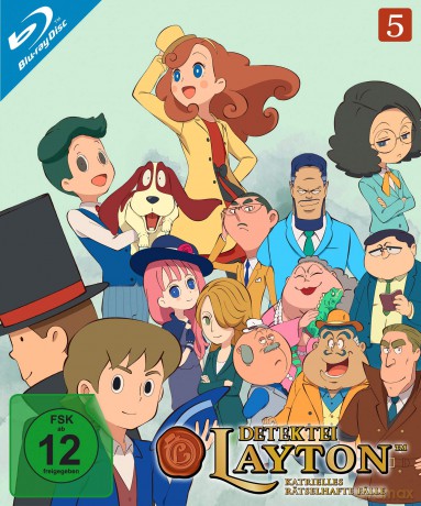 Detektei Layton - Katrielles rätselhafte Fälle: Volume 5 (Ep. 41-50) (2 Blu-rays) [2xBlu-Ray]