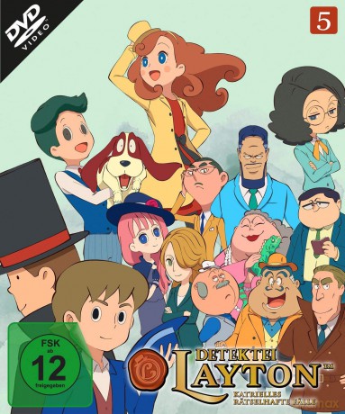 Detektei Layton - Katrielles rätselhafte Fälle: Volume 5 (Ep. 41-50) [2DVD]