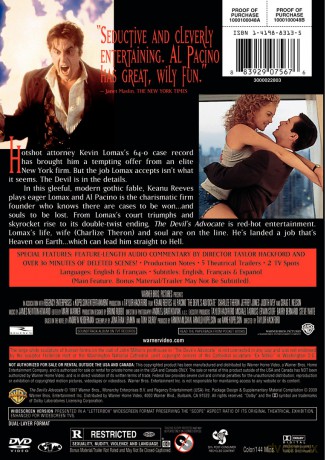 Devil's Advocate [DVD]