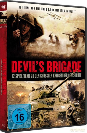 Devils Brigade Kriegsfilm Box [4DVD]