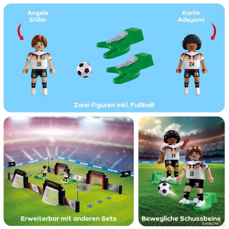 DFB Spielerset Adeyemi und Stiller