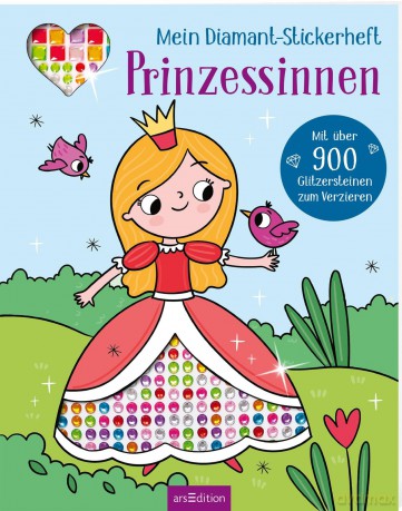 Diamant-Sticker: Prinzessin