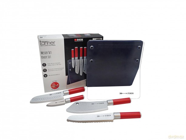 Dick Messer Set aus Holz