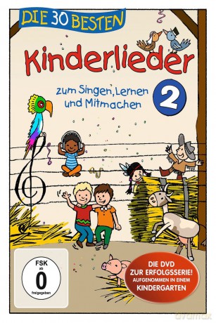 Die 30 Besten Kinderlieder 2 [DVD]