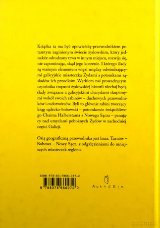 Galicyjskim Szlakiem Chasydów Sądecko-Bobowskich - Adam Bartosz [KSIĄŻKA]