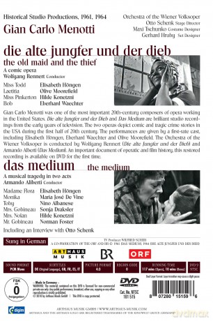 Die Alte Jungfer - Menotti [DVD]